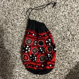 Mirror sequin Boho wrist new purse price firm